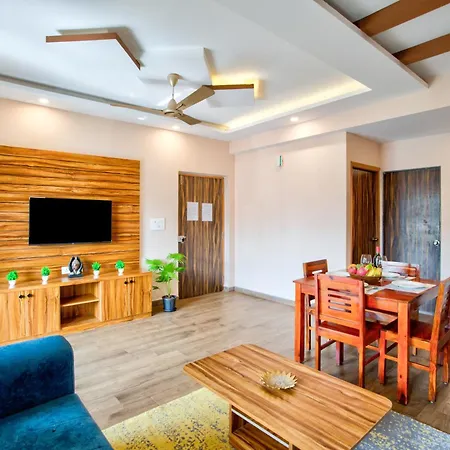 Luxury 2Bhk Apartment Near Candolim Nerul  Exterior photo