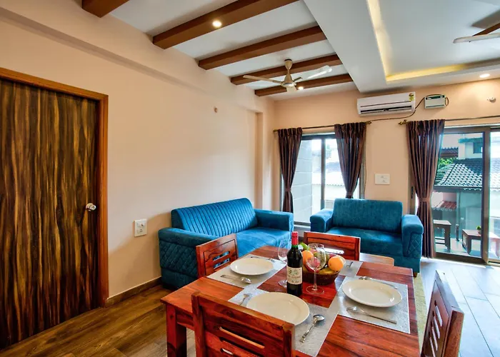 Luxury 2Bhk Apartment Near Candolim