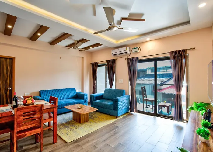 Luxury 2Bhk Apartment Near Candolim