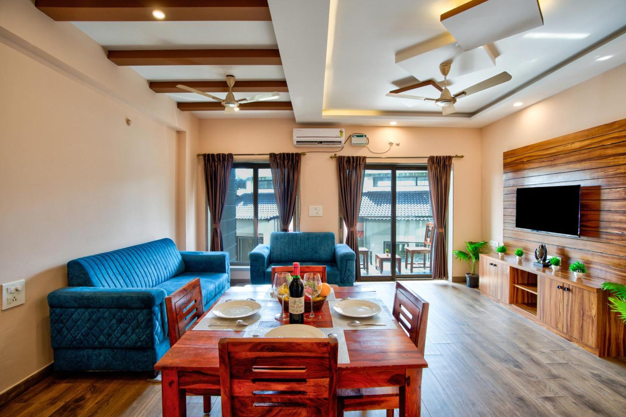 Apartment Luxury 2bhk Near Candolim *